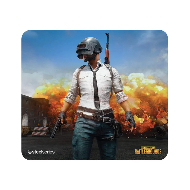 SteelSeries QcK+ PUBG Erangel Edition Gaming Mouse Pad  - حصيرة الفأرة